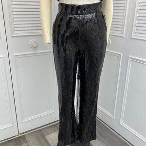 Dance INC Sz S or M . NWT Black Sequin Pants Incredible Sparkle & Reflection